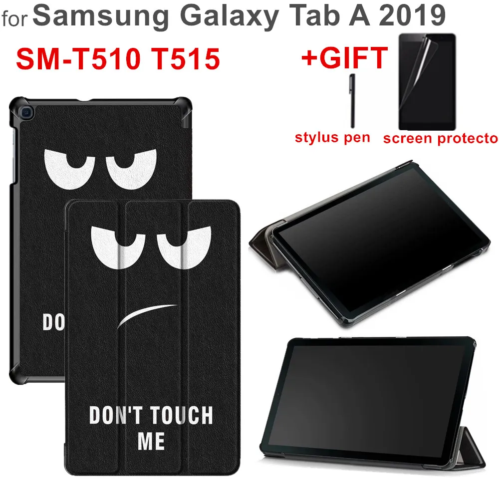 

Magnet Cover For Samsung Galaxy Tab A 10.1 2019 T510 T515 Funda Cover For Samsung Galaxy Tab A 10.1 2019 Case