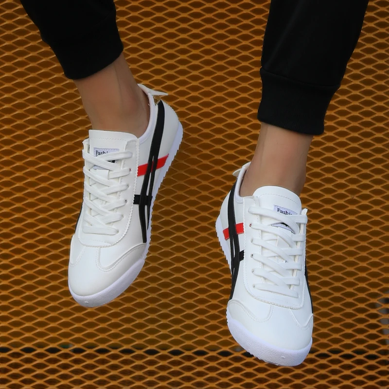 

Men Women Casual Shoes Breathable Canvas Sneakers Unisex Fashion Outdoor Light Trainers PU Leather Walking Shoes Tenis Masculino