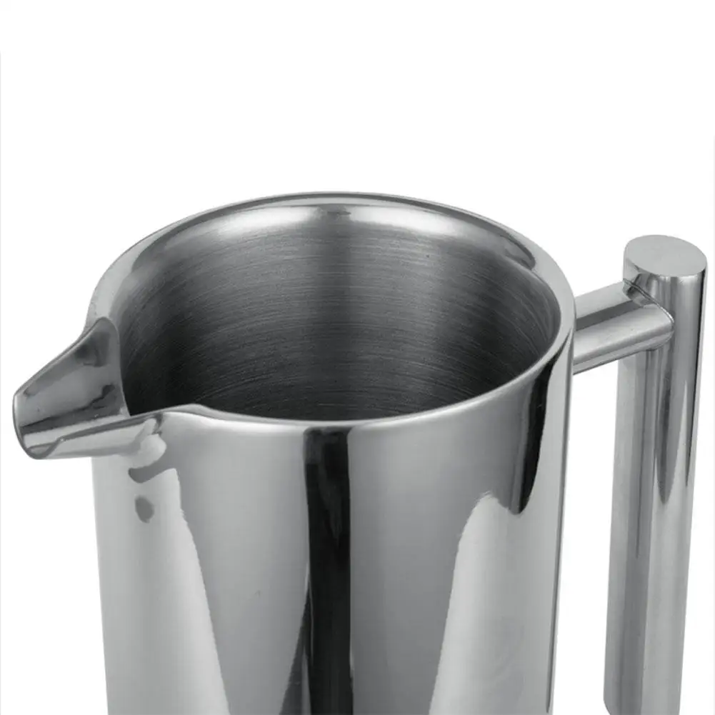 Кофемашина из нержавеющей стали с двойными стенками и 2 уровнями фильтрации