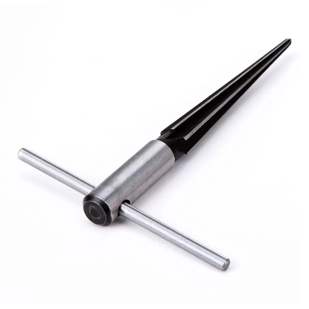 

Tapered Bridge Pin Hole Reamer 5-Degree 6 Fluted Guitar Woodworker Luthier Drilling Tool Guitar Parts Accessories Sink Holes