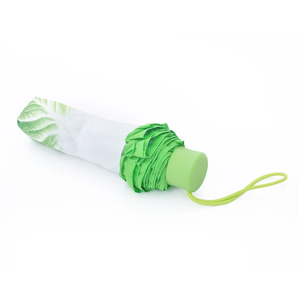 Новая мода китайская капуста овощи Женская Серия Три складные компактные