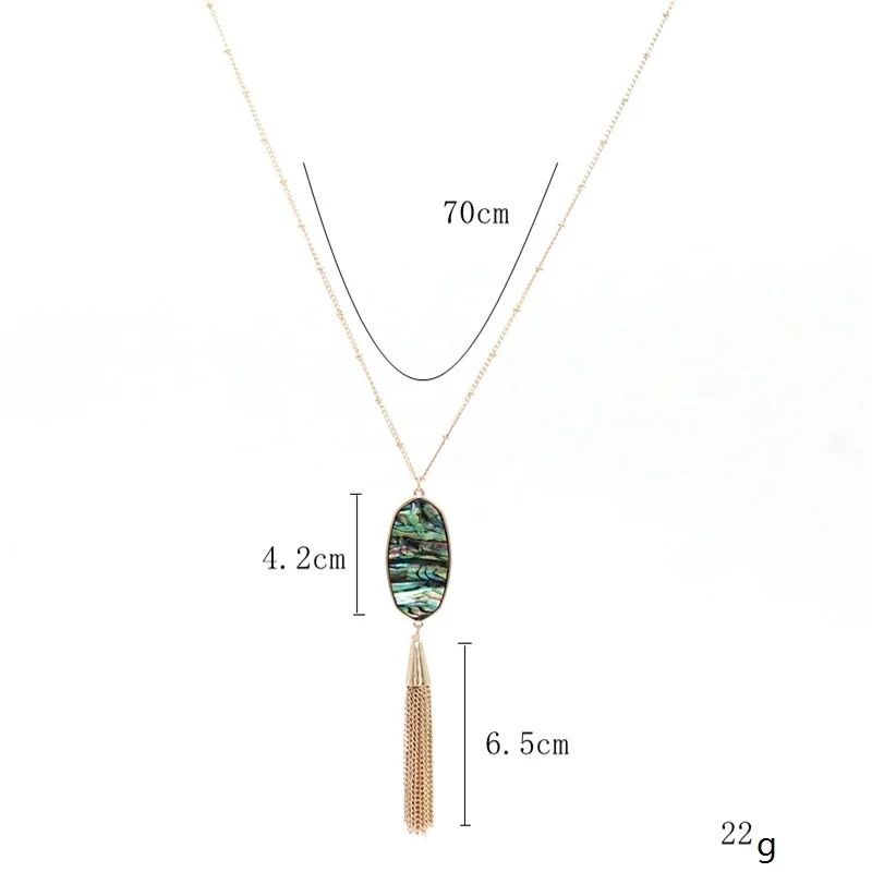 Женское ожерелье с подвеской в виде ракушки|Ожерелья подвеской| |