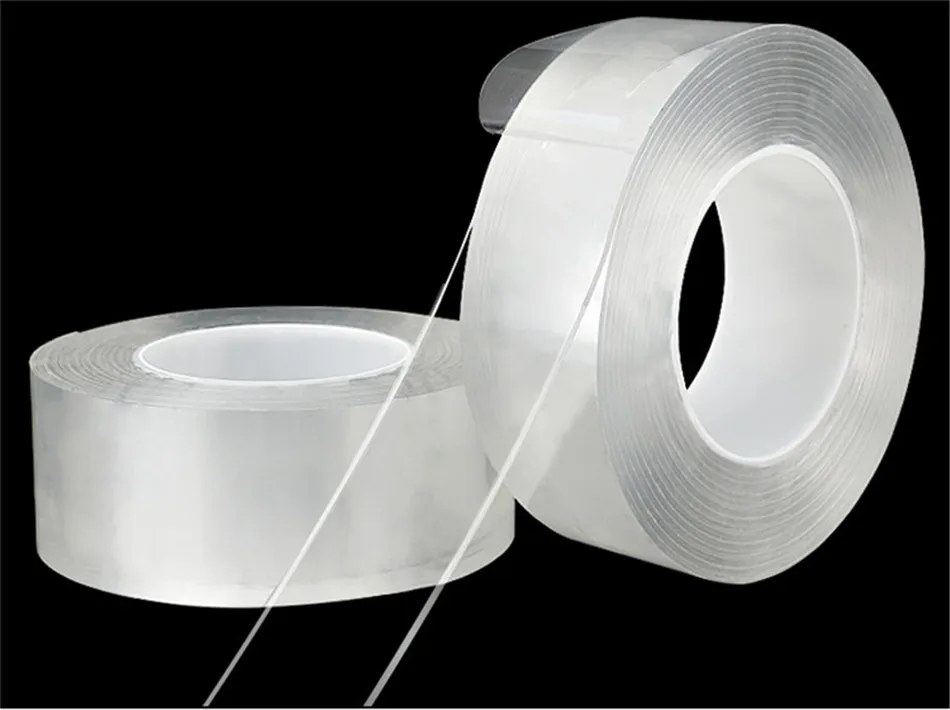 Multifunctional Nano Double-Sided Adhesive Tape Traceless Toothbrush Holder Reusable Tapes Supplies Holders Bathroom Accessories