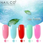 Лак для ногтей NAILCO 85 цветов, летний смешанный Гель-лак для ногтей, Полупостоянный УФ-дизайн ногтей, нанесение на верхнее Базовое покрытие