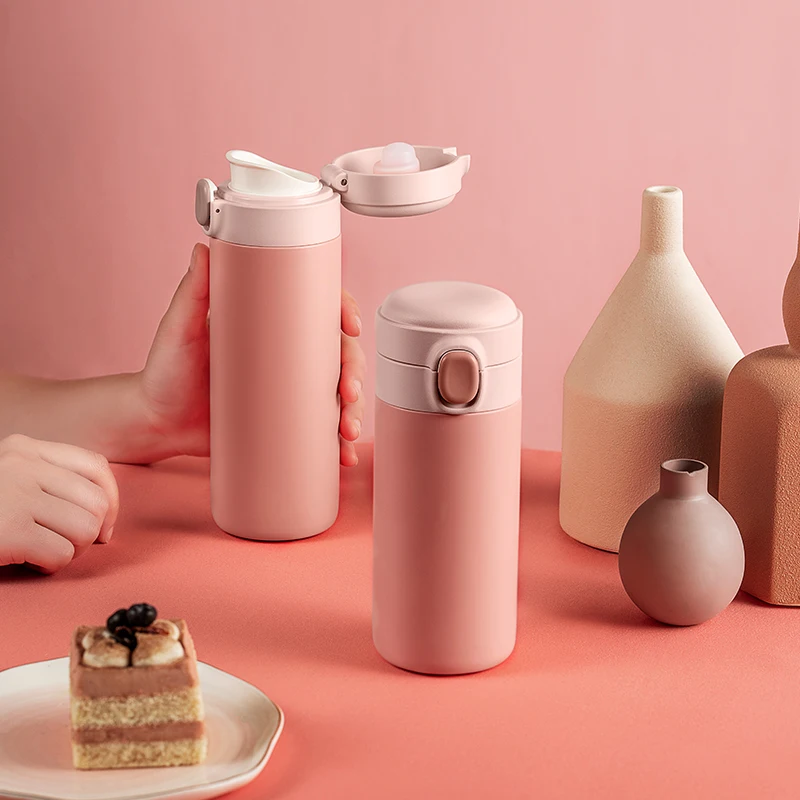 Модная Изолированная чашка из нержавеющей стали 420 мл термос для кофе чая кружка