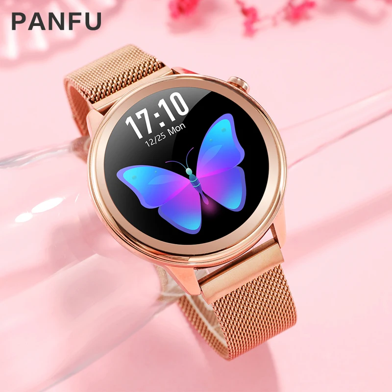 

Women Smart Watch Real-time Weather Forecast Activity Tracker Heart Rate Monitor Sports Ladies Smart Watch For Android IOS