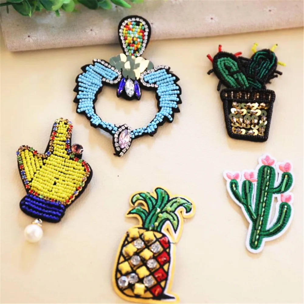 Maxsin 1 шт. высокое качество ручная работа вышивка бисером блестки ожерелье