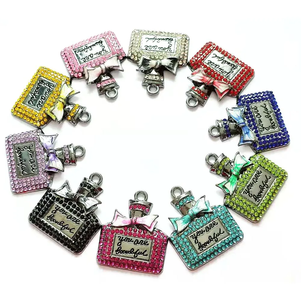 

10pcs perfume charms for women's handmade jewelry accessories