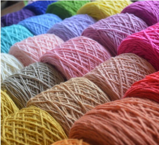 2 шарика * 100 г Детская шерсть Мода 100% акриловая козья норка пряжа для вязания