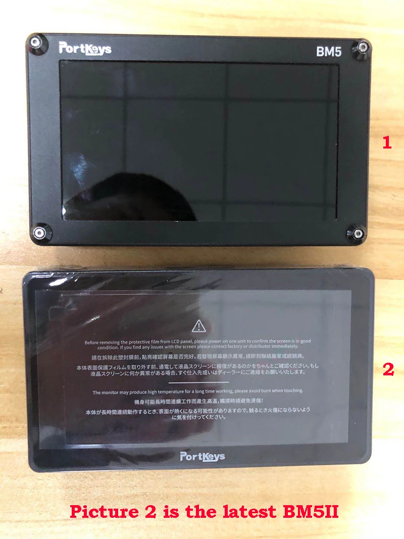 

Portkeys BM5 II 2200nit 3G SDI/HDMI Super Heldere Camera Control Touch Screen Fhd Op Camera Monitor 5.2 inch for Blackmagic