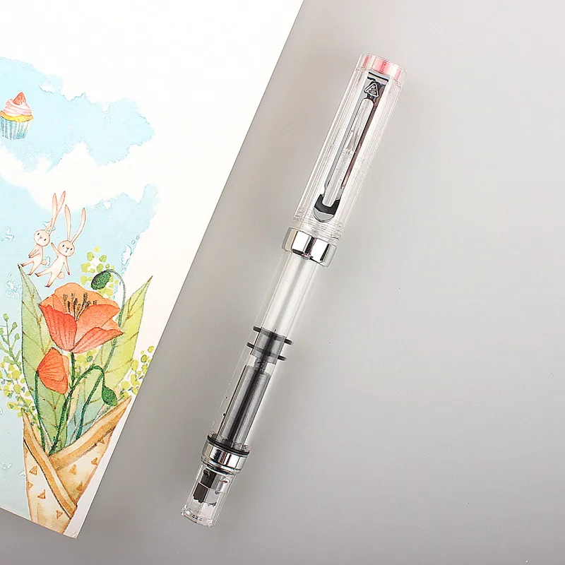 Перьевая ручка MONTE MOUNT прозрачная  F/EF