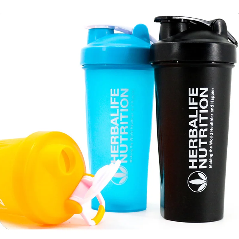 

Meal Replacement Exercise Portable Water Bottle 600ml Herbalife Nutritioin Small Capacity Ffitness Cup Protein Shake Cup