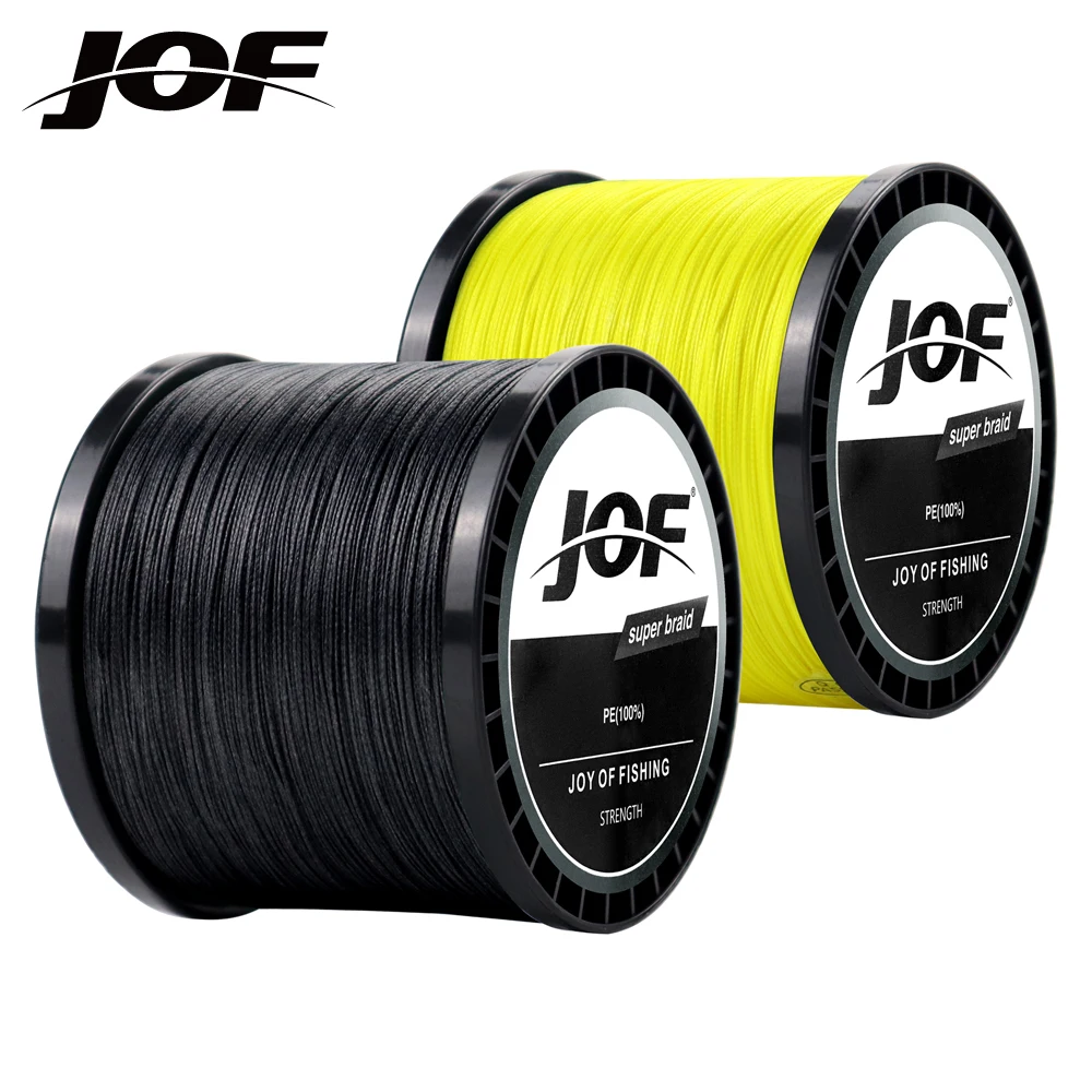 

JOF 4 Braided Multifilament Fishing Line Multicolour 300/500/1000M Japanese 100% PE Saltwater/Freshwater Fly Carp Wire