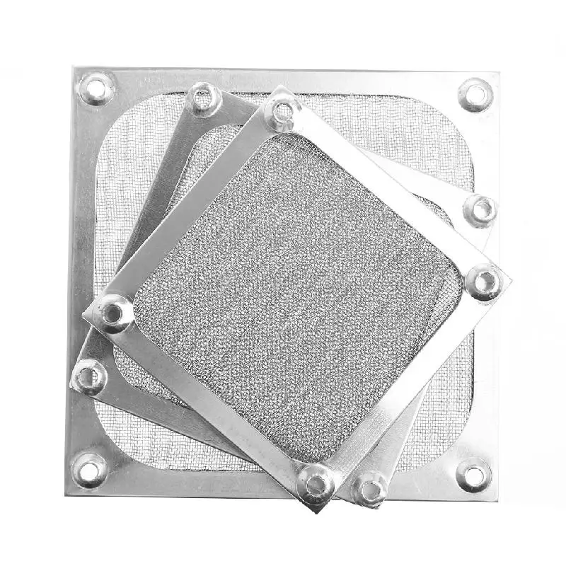 Metal Dustproof Mesh Dust Filter Net Guard 12/9/8cm For Computer Case Cooler Fan HCCY