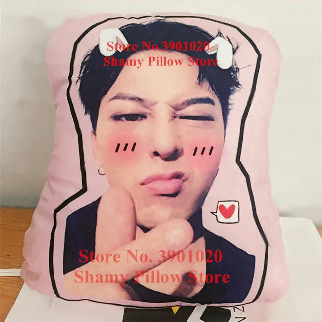 Новые exo boyfriend подушки CHANYEOL SEHUN обнимающие подушки на заказ - Цвет: pillow