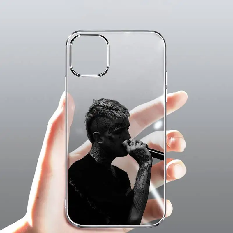 

lil peep Phone Case Transparent for Clear iPhone case 11 12 mini pro XS MAX 8 7 6 6S Plus X 5S SE 2020 XR