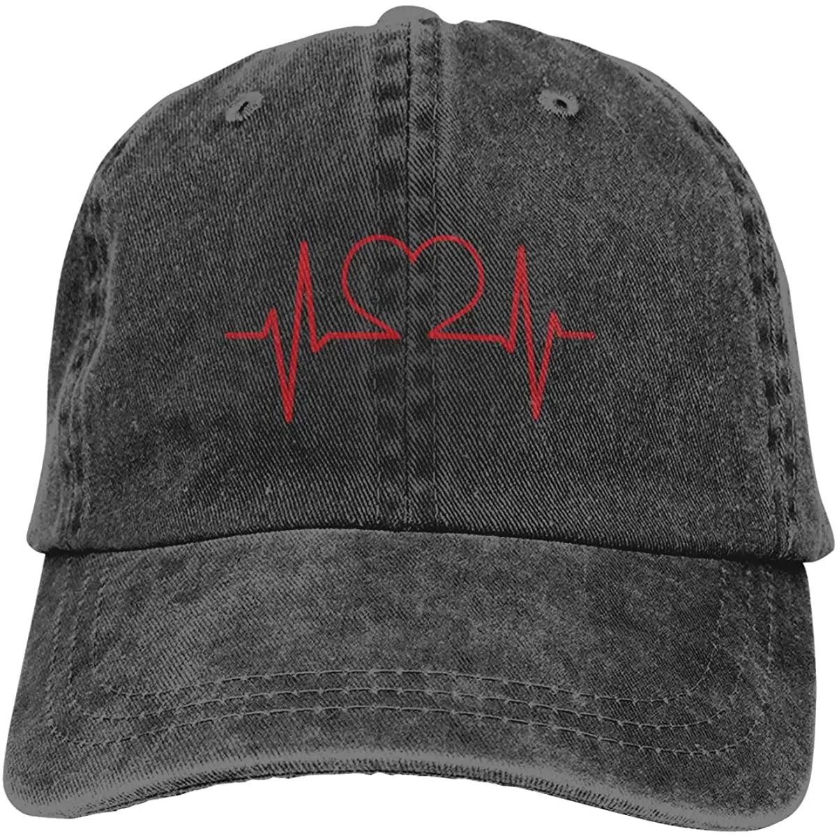 

Unisex Camping Hair Don't Care Classic Baseball Cap Dad Hat 100% Cotton Denim Soft Adjustable Size