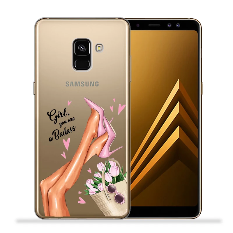 Модный чехол для девушек и женщин Samsung J8 j510 j530 j730 J2 J4 J6 Plus 2018 J3 J5 J7 2017 Etui|Бамперы| |