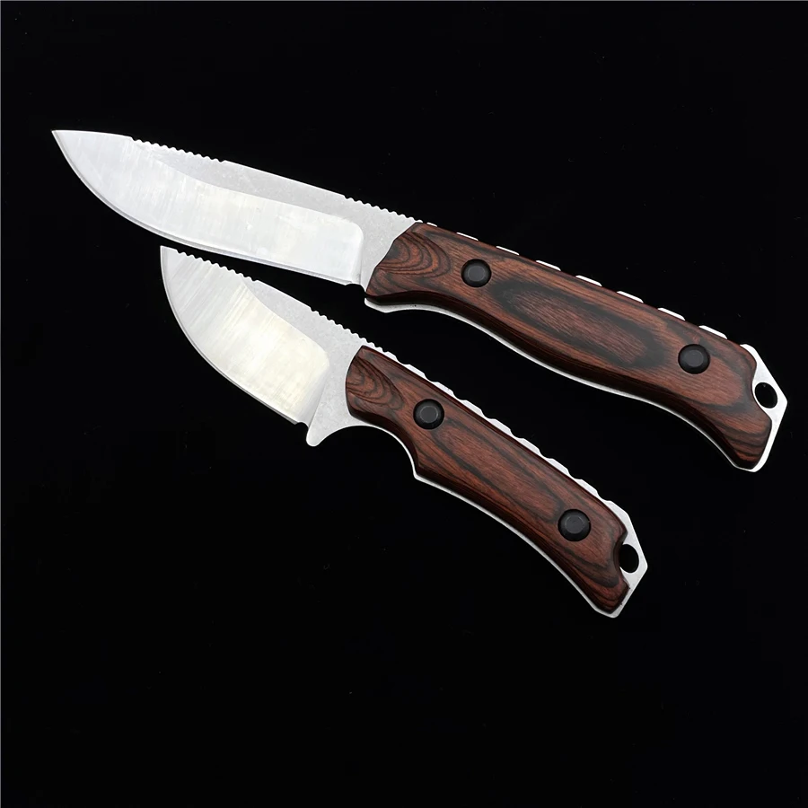 OIMG BM15017 15002 прямой нож с фиксированным лезвием S30V стальное лезвие деревянная