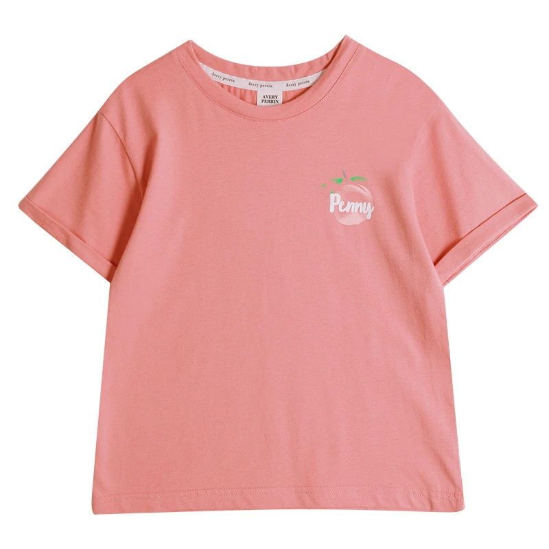 

2020 Summer New Cotton Casual Loose Children's T-shirt Girls All-match Short-sleeve Korean Version T-shirt