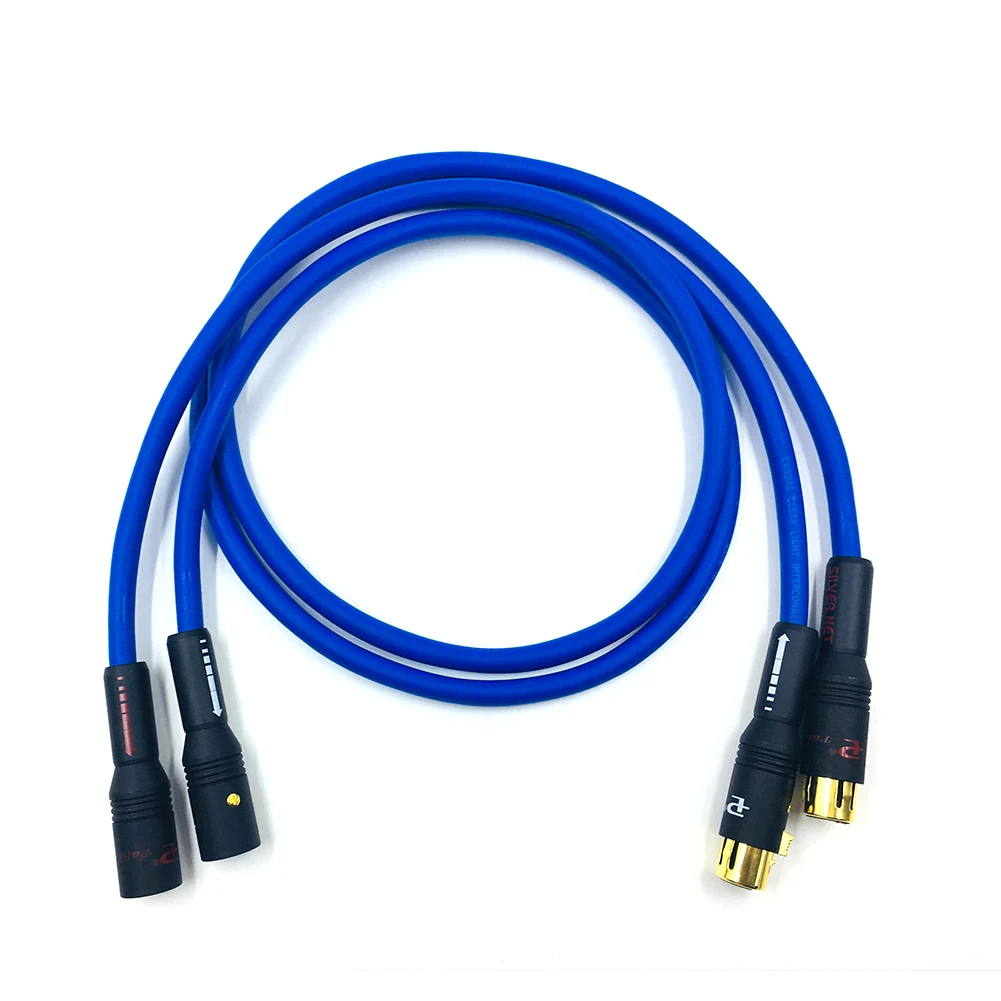 1 пара Hifi Cardas 2 XLR штекер гнездо балансировочный аудиокабель высокая