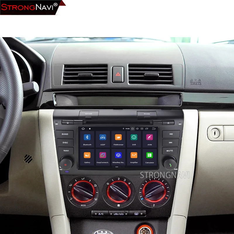 7 дюймов Android 9 0 Автомобиль Радио Стерео 4 ядра 2 din Автомобильный мультимедийный