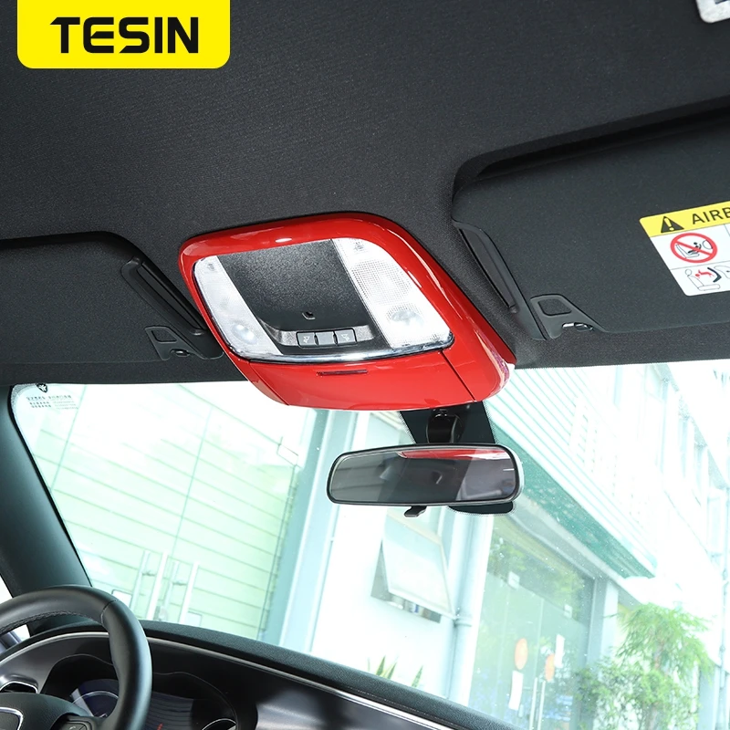 TESIN автомобильная крыша светильник ПА для чтения декоративная крышка наклейки