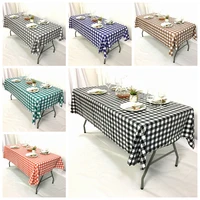 waterproof pvc poly tablecloth banquet table cloth for wedding event party hotel decoration
