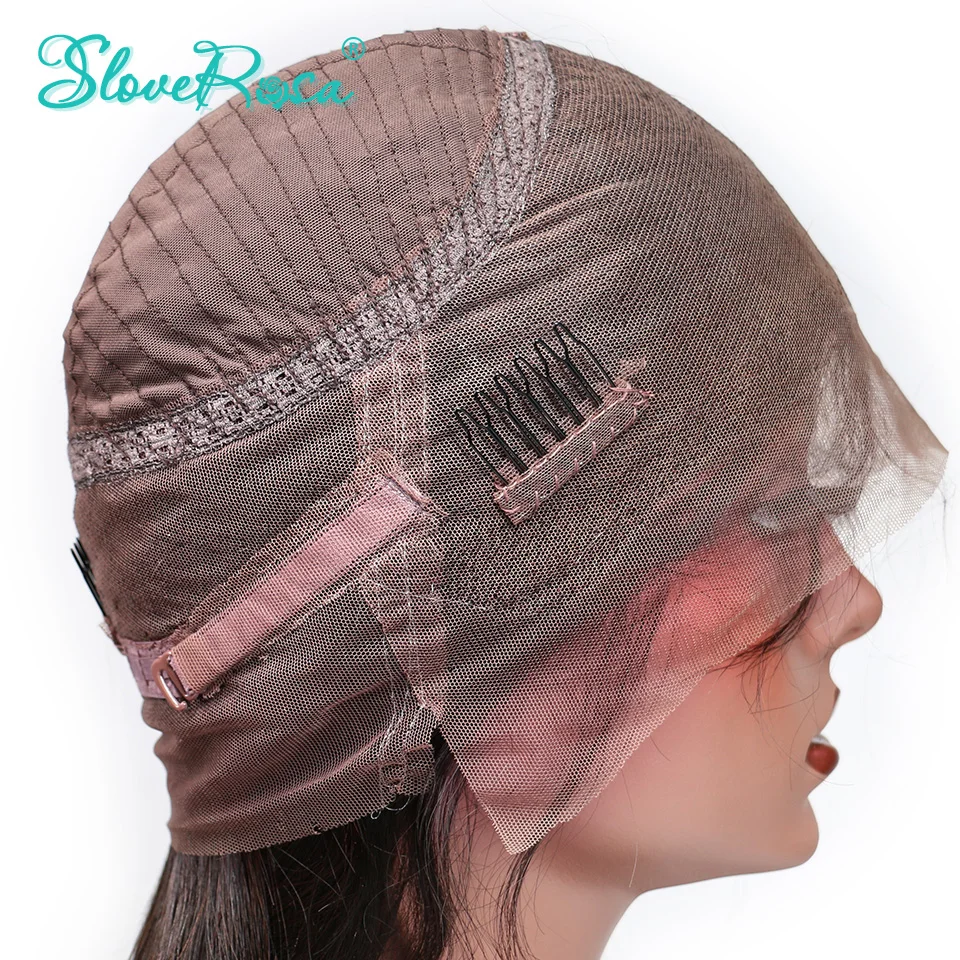 Парик из 360 натуральных человеческих волос на сетке для черных женщин