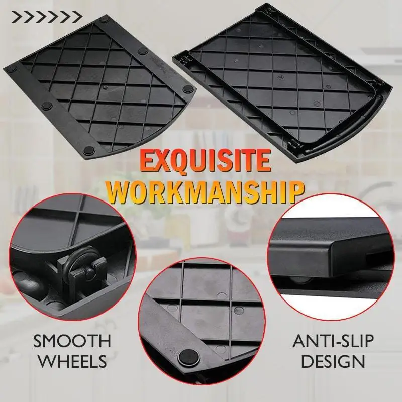 versatile movable coffee tray holder coffee tray set versatile sliding tray for kitchen appliances coffee machine sliding tray free global shipping