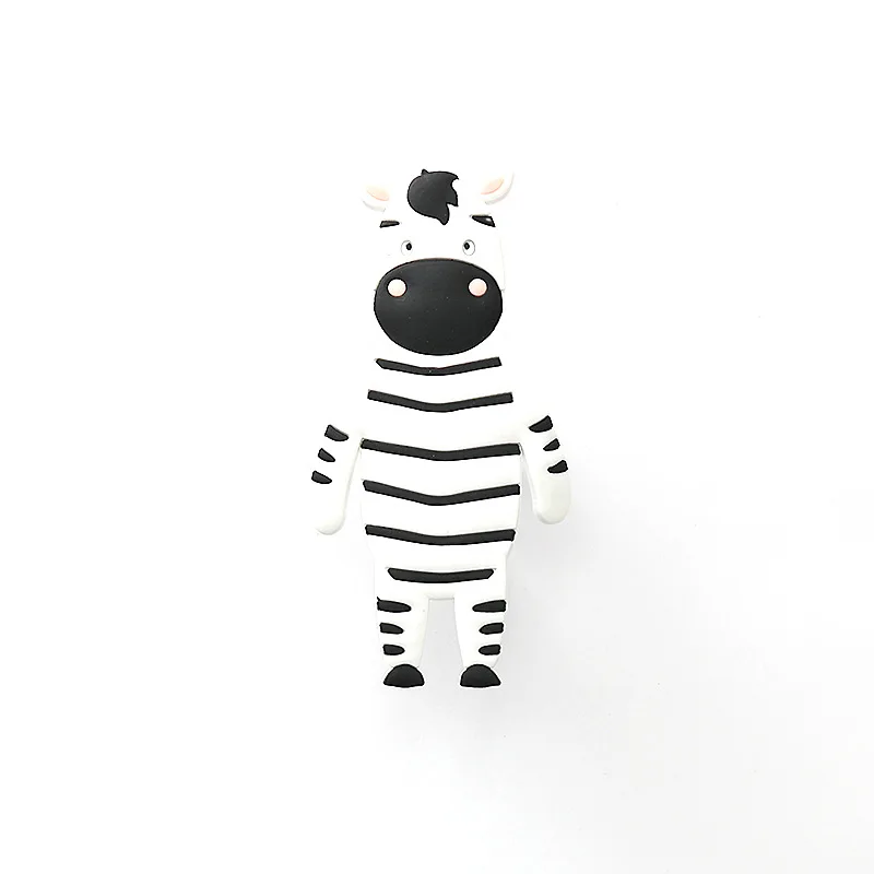 Гибкий настенный крючок из ПВХ креативные милые крючки для украшения комнаты