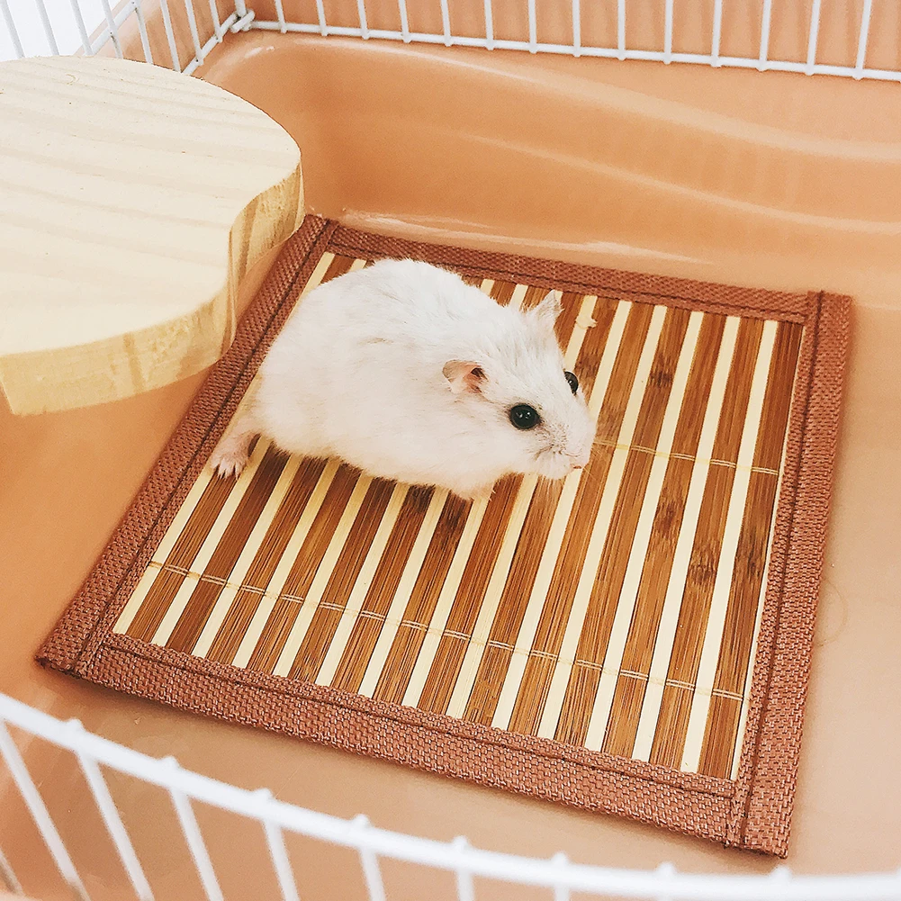 Лето домашнее животное Гвинея свинка хомяк кролик из дышащего бамбукового