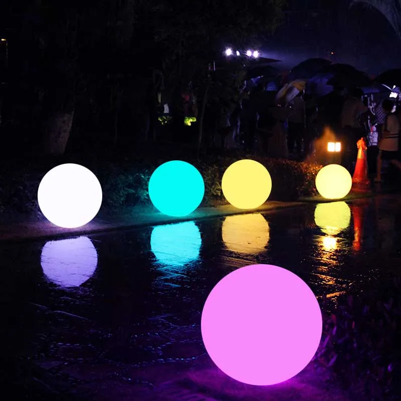 

Garden Lamp Landscape Decoration Outdoor Led Light Street Balls Party Lights Waterproof Swimming Pool Lights 2021 New Product