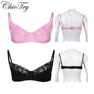 Новое поступление, мужской бриллиантовый Гладкий тканевый и кружевной бюстгальтер без косточек, топ с регулируемыми лямками