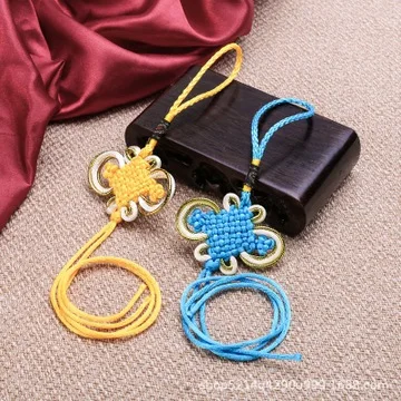 10 шт. китайская кисточка ручной работы с узлом подвеска ремесла китайские