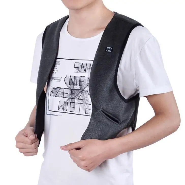 

Heated Shoulder Pad Electric Heated Shawl Hot Pack Relieve Shoulder Neck Pain Lightweight 5V Shoulder To Keep Warm Grey L/XL