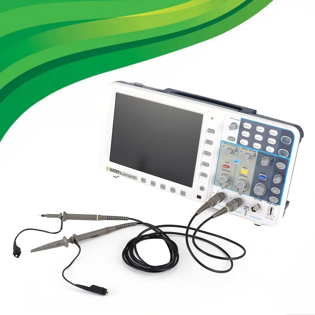 Owon двойной канал глубокой памяти 8 дюймов ЖК-дисплей цифровой осциллограф для