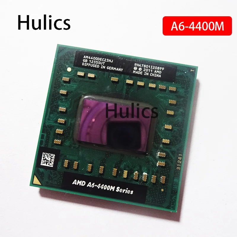 Hulics б/у AMD Dual Core A6-4400M 2,7 Ghz A6 4400M AM4400DEC23HJ A6-Series Notebook CPU