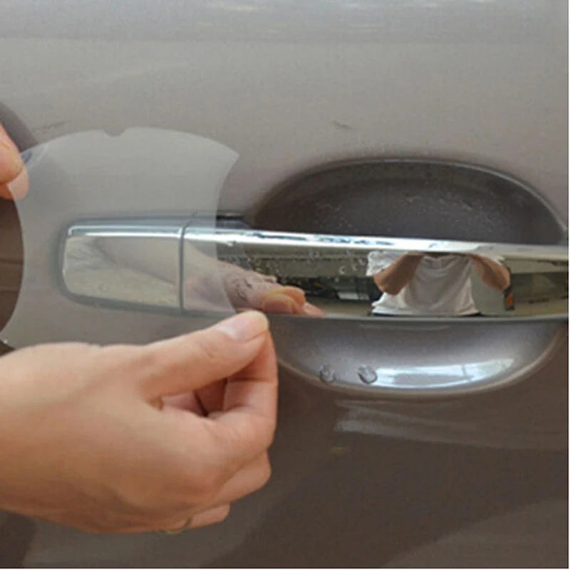 Защитная пленка для ручки автомобиля 4 шт./компл. автомобильная наклейка Nissan 370Z