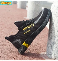 2021 new safety boots mens steel toed shoes safety shoes anti piercing work shoes sports shoes breathable protective shoes