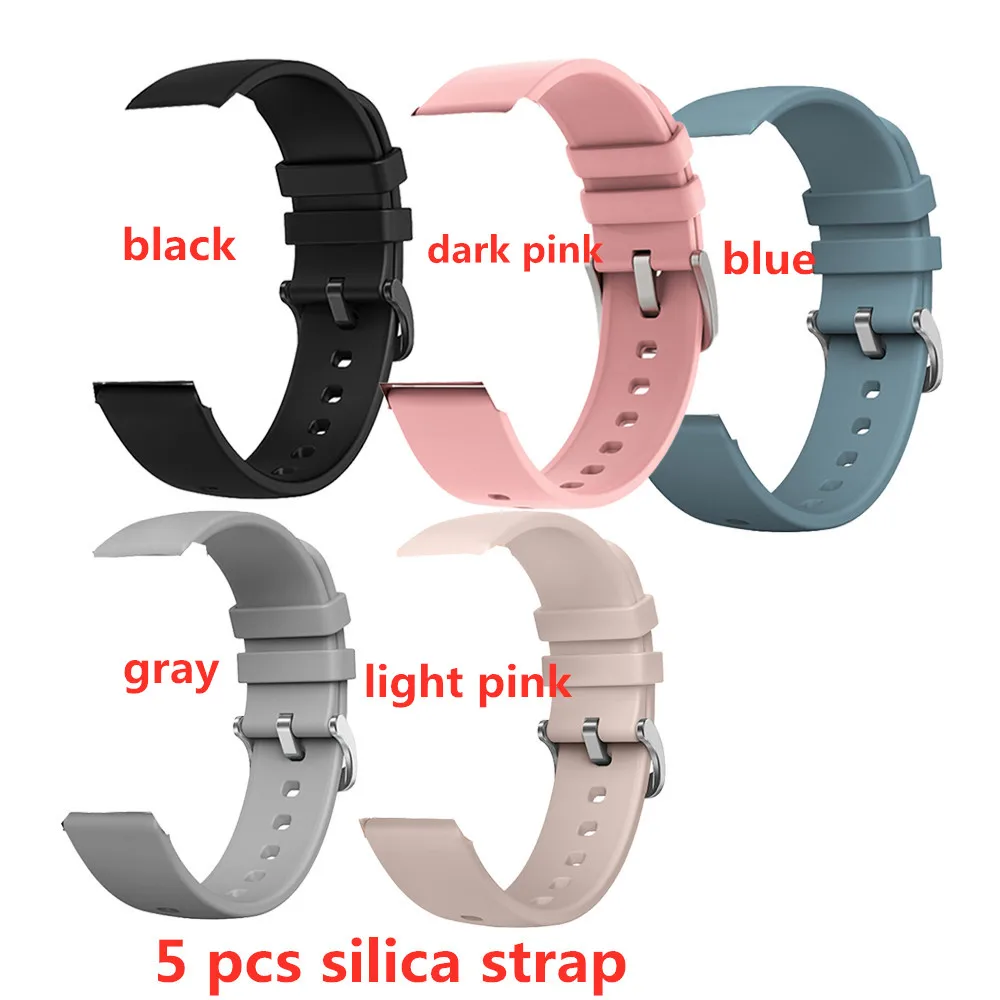 Ремешок для смарт-часов P8 P9 DT35 18 мм силиконовый ремешок мужчин спортивные