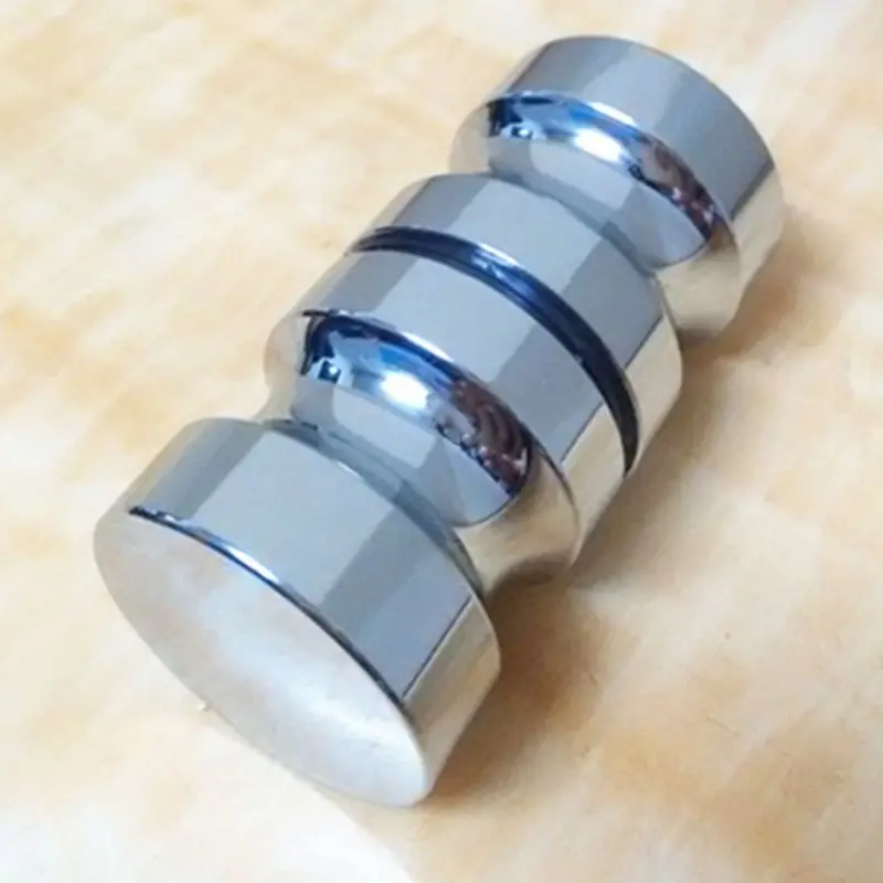 

Single Groove Glass Door Knob Shower Room Cabinet Handle Aluminum Alloy Metal Bathroom Home Hardware