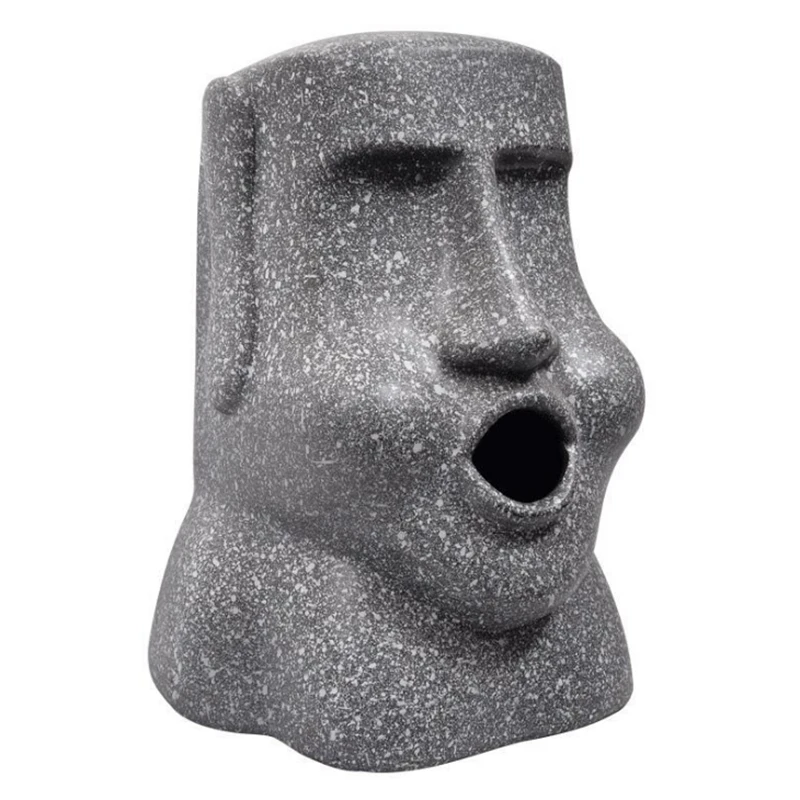 3D Пасхальный остров Moai бумажный держатель салфетки каменная фигурка коробка