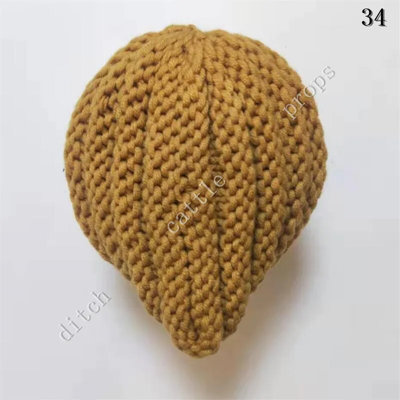 

Milk cotton beret hat Newborn photography props