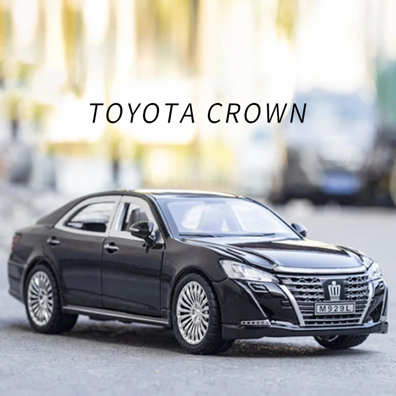 

Модель автомобиля TOYOTA CROWN 1:24, литой под давлением Классический роскошный автомобиль, любимый подарок, детские игрушечные автомобили, беспла...