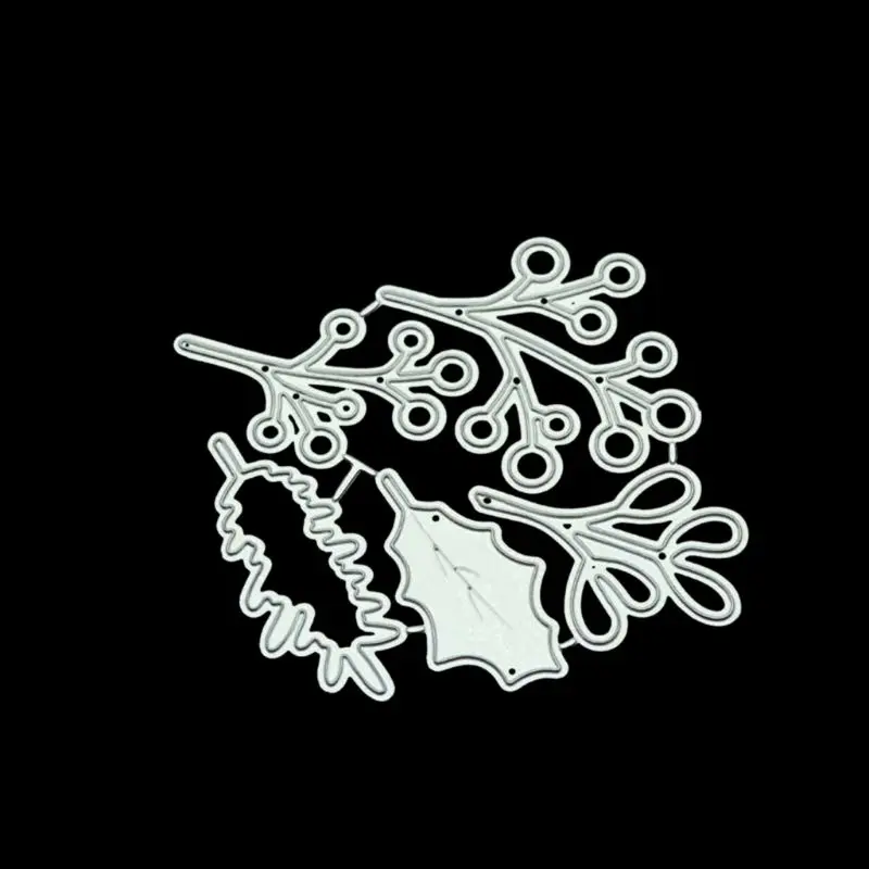 

Oval Leaves DIY Metal Cutting Dies Stencil Scrapbooking Photo Album Stamp Paper Card Crafts Decor 95AA