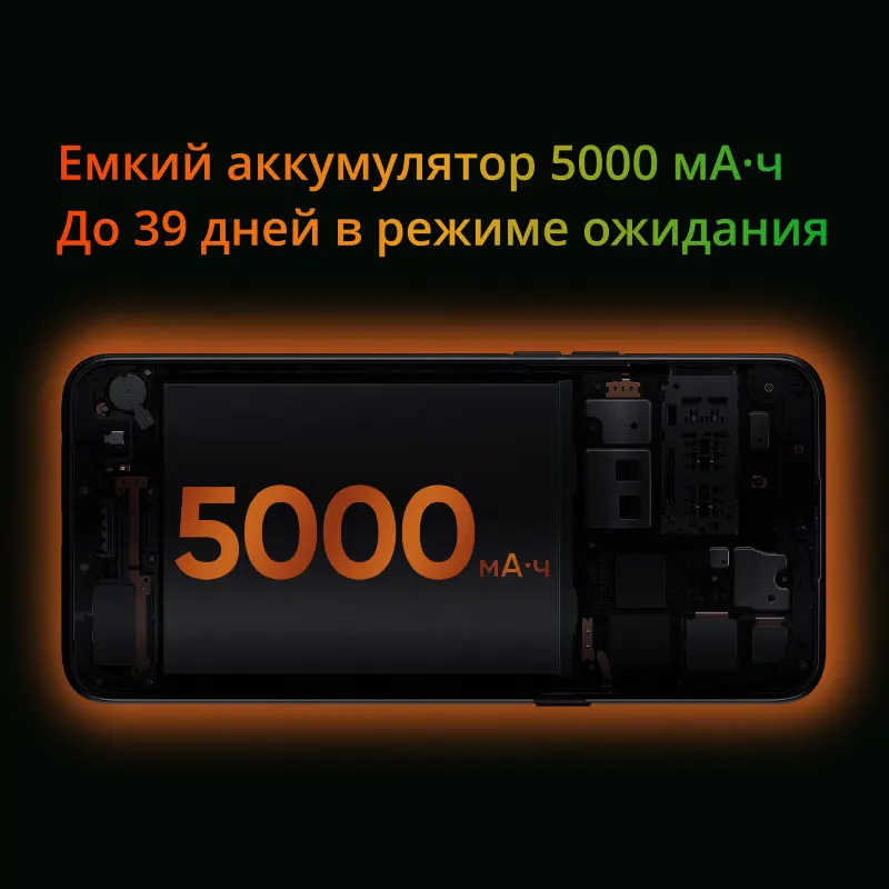 Смартфон Realme 6i 128 ГБ Аккумулятор 5000 мАч AI квадрокамера 48 Мп Быстрая зарядка 18 Вт 8