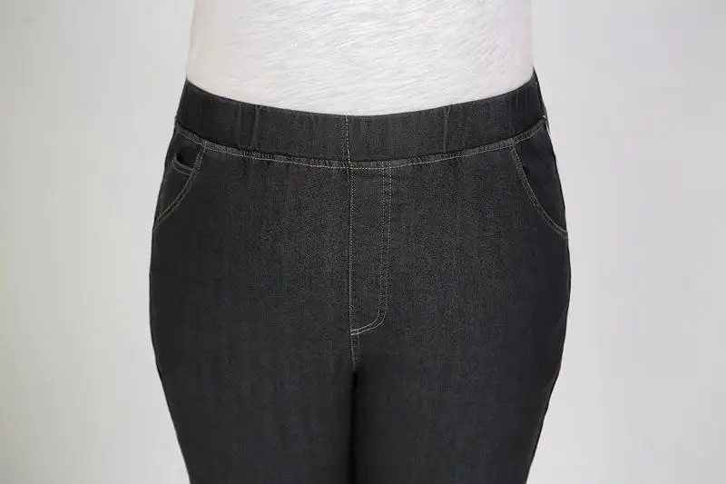 2XL-9XL женские большие размеры джинсы повседневные с высокой талией стрейч джинсовые брюки женские 5XL 6XL 7XL Большие размеры зимние обтягивающие джинсы брюки