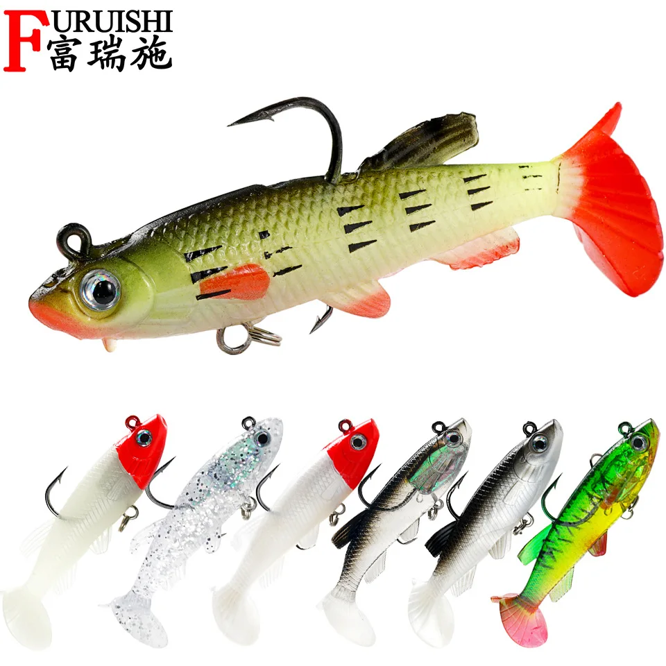 

Chatterbait Shad Lure Soft Body Bass Fishing Lure Jig