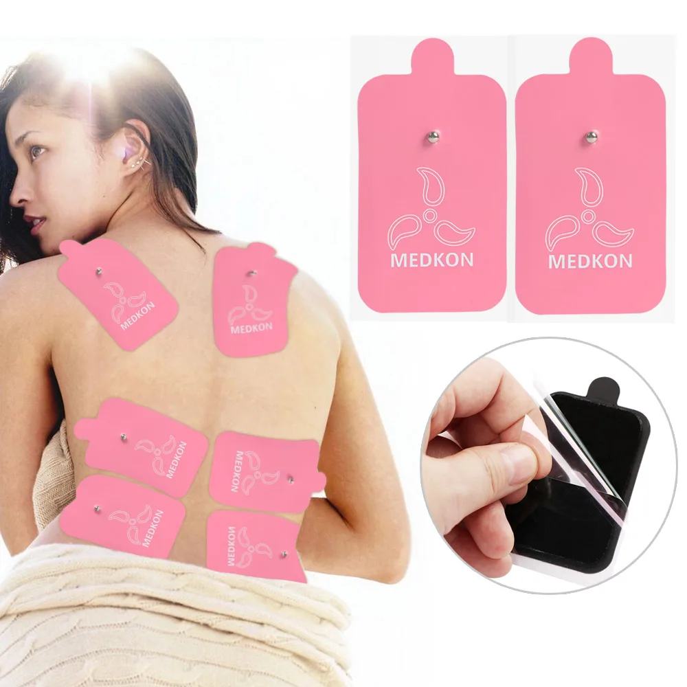 

TENS Electrode Pads Self Adhesive Replacement for TENS Unit Therapy Machine Body Massager Sticker Health Care Muscle Stimulator
